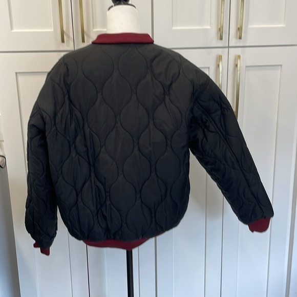 Vintage 1990’s Nike Reversible Bomber Jacket - Picture 2 of 16